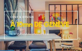 Le Chatelet- Parking Gratuit - Cosy Et Design - A 10 Mn De Geneve